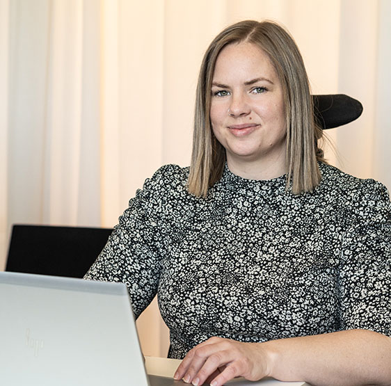 Emelie är vår hållbarhetsassistent