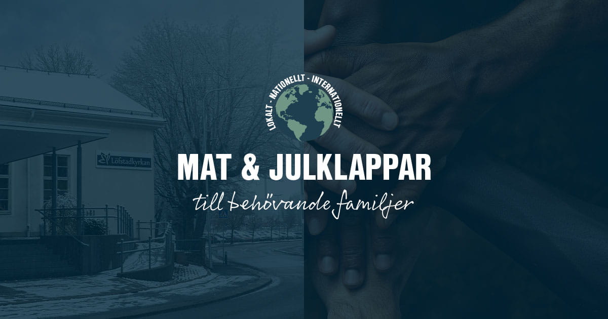 Vi stödjer Löfstadskyrkans matkasseverksamhet