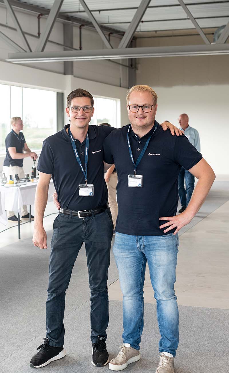 martin och patrik på massan 