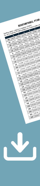 ladda ner tabell om resistans PT100