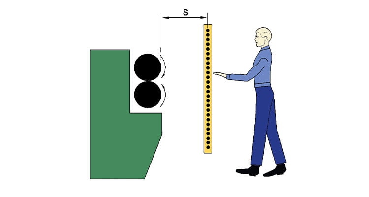 Finger handskydd vertikal