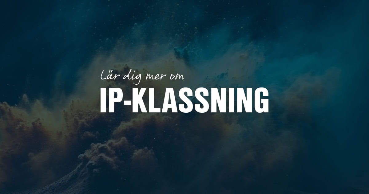 Guide IP-klassning