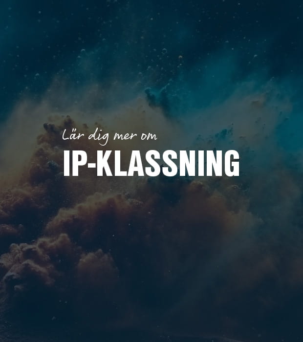 Guide till IP-klassning