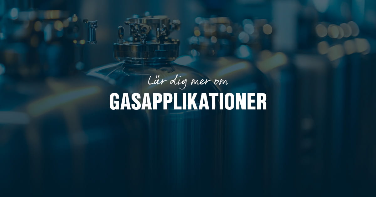 Guide: Så väljer du rätt komponenter för gasapplikationer
