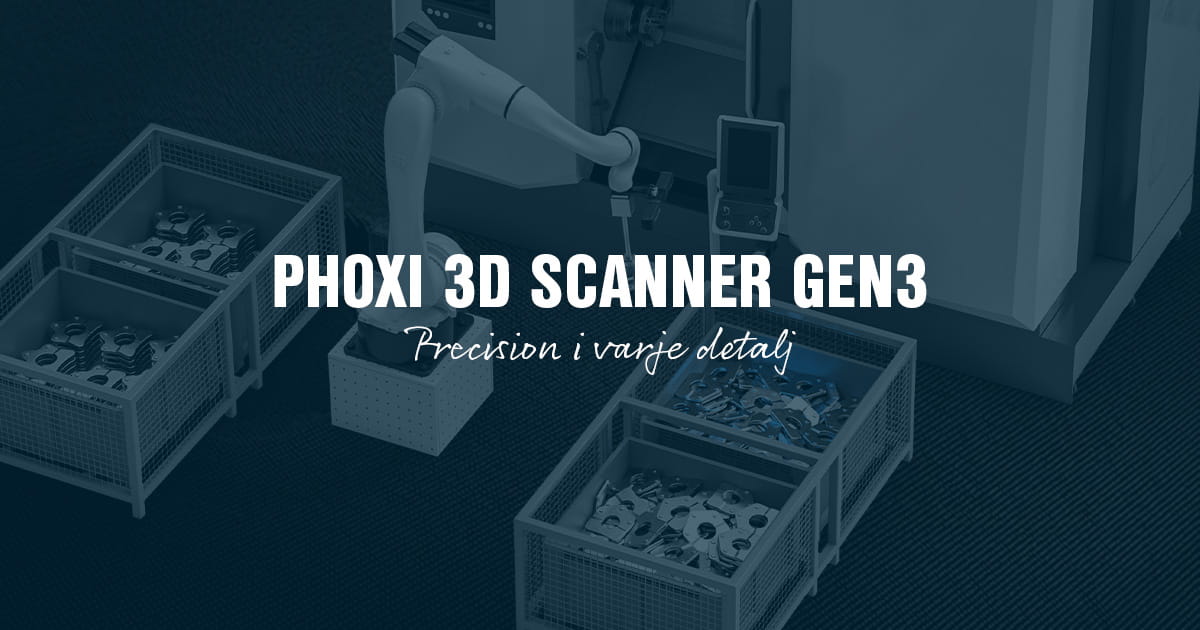 PhoXi 3D Scanner Gen3 – Precision och prestanda i tredje generationen