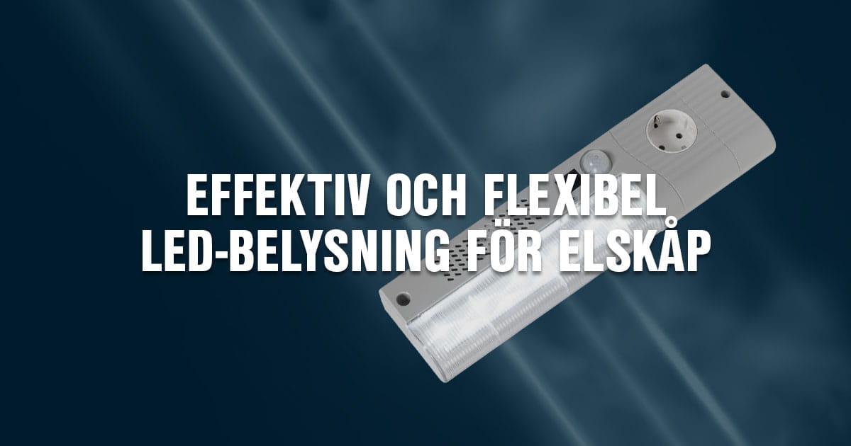 LED-belysning för Elskåp | Stego