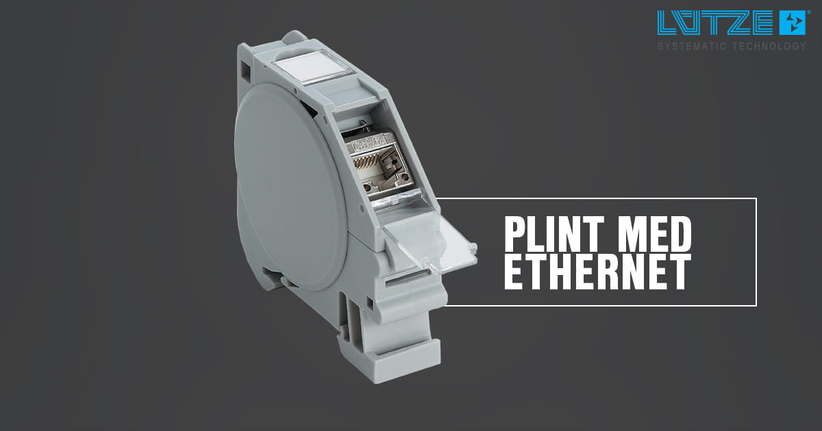 Plint med ethernet