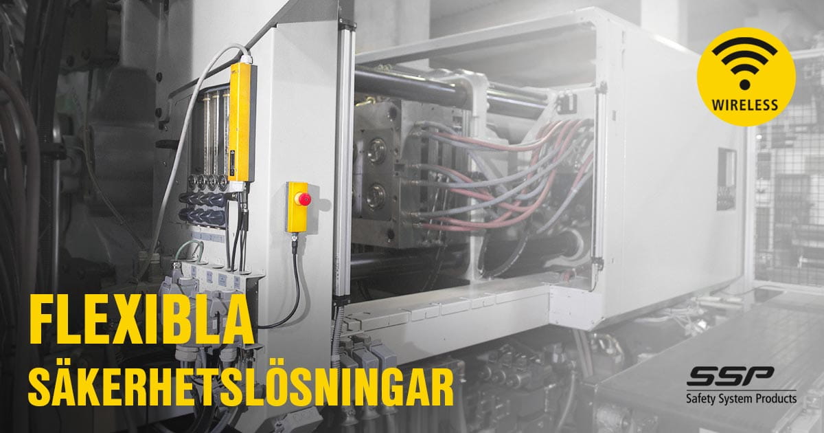 Flexibla säkerhetslösningar för formsprutningsmaskiner från SSP North