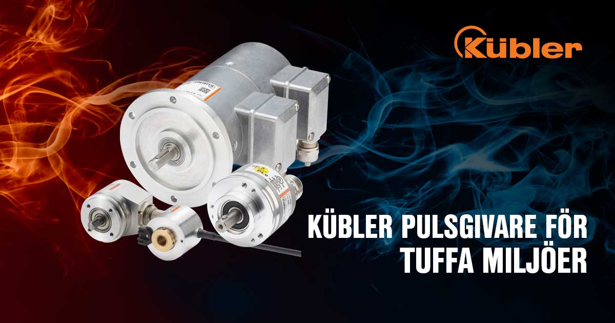 Kübler pulsgivare för tuffa miljöer