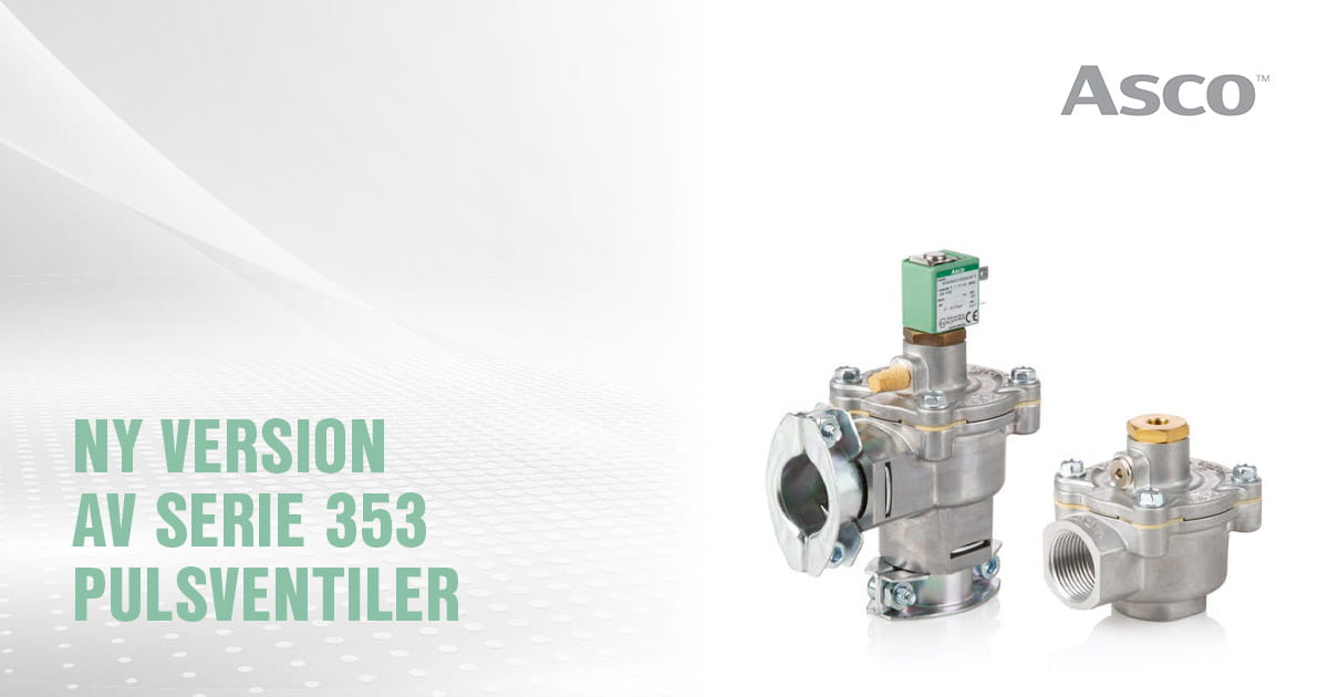 Ny version av serie 353 pulsventiler