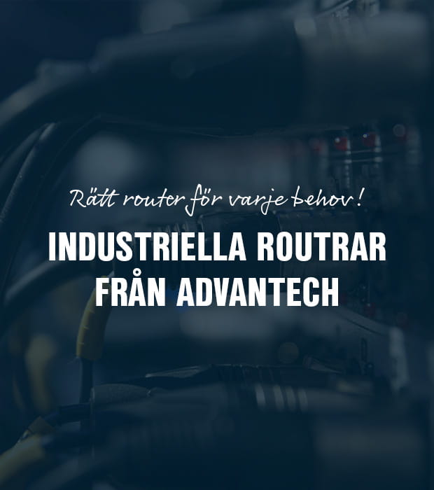 Industriella routrar från Advantech P