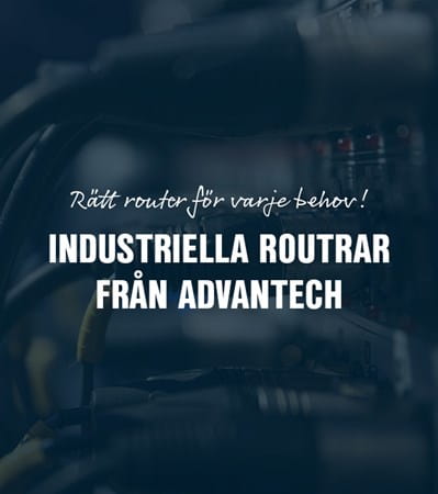 Industriella routrar från Advantech P