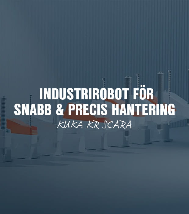 Industrirobot för snabb och precis hantering – KUKA KR SCARA P
