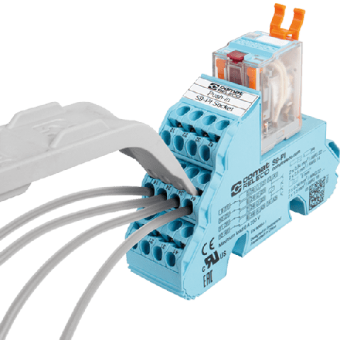 Snabb kabelanslutning med push-in sockel