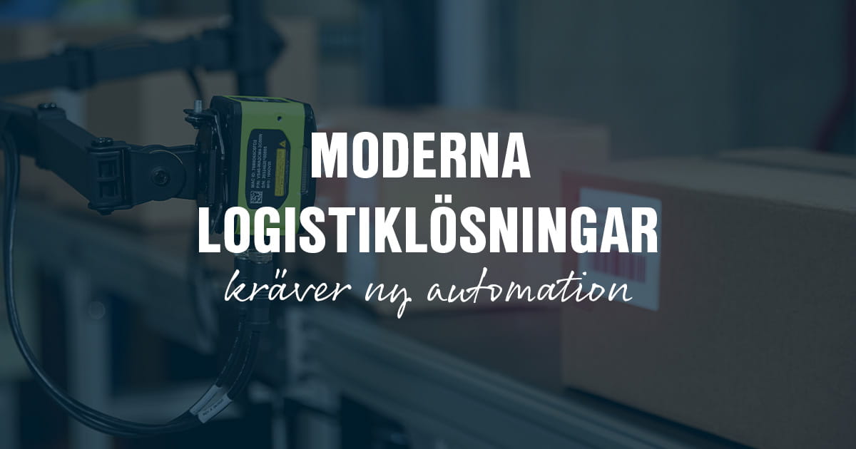 Automatiserad logistik med skannrar och machine vision