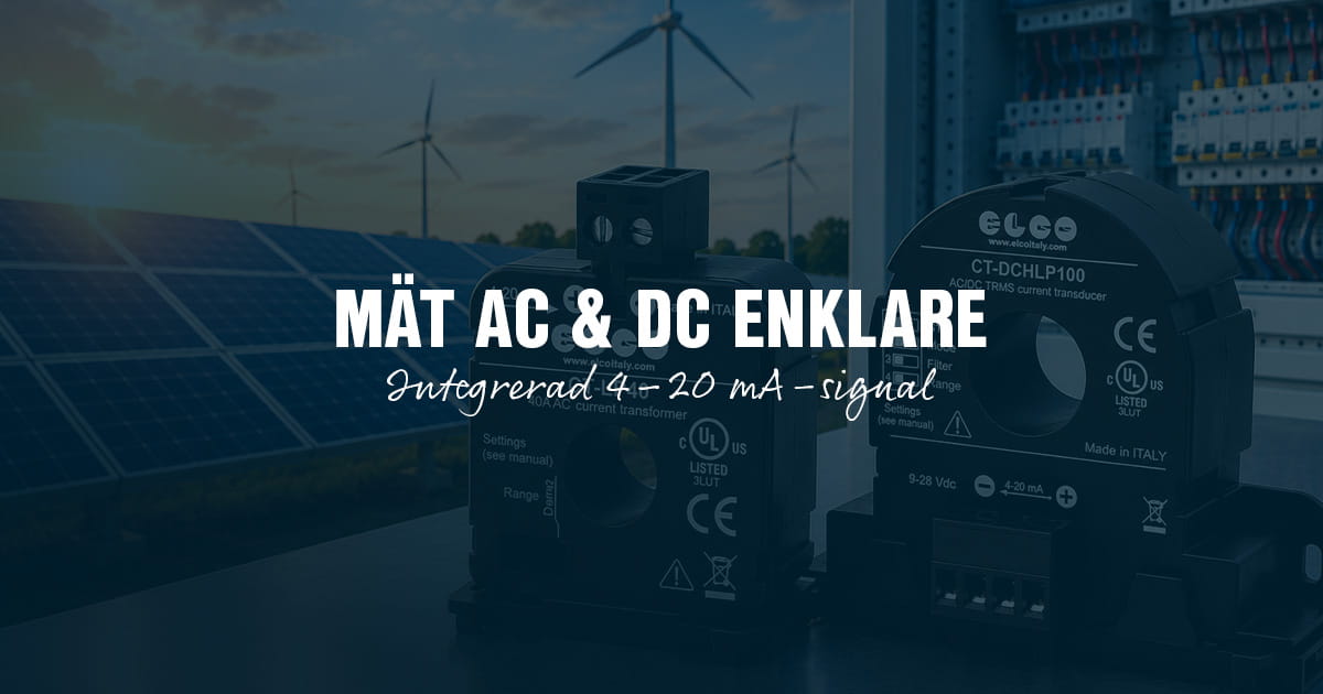 Enklare strömmätning för både AC och DC