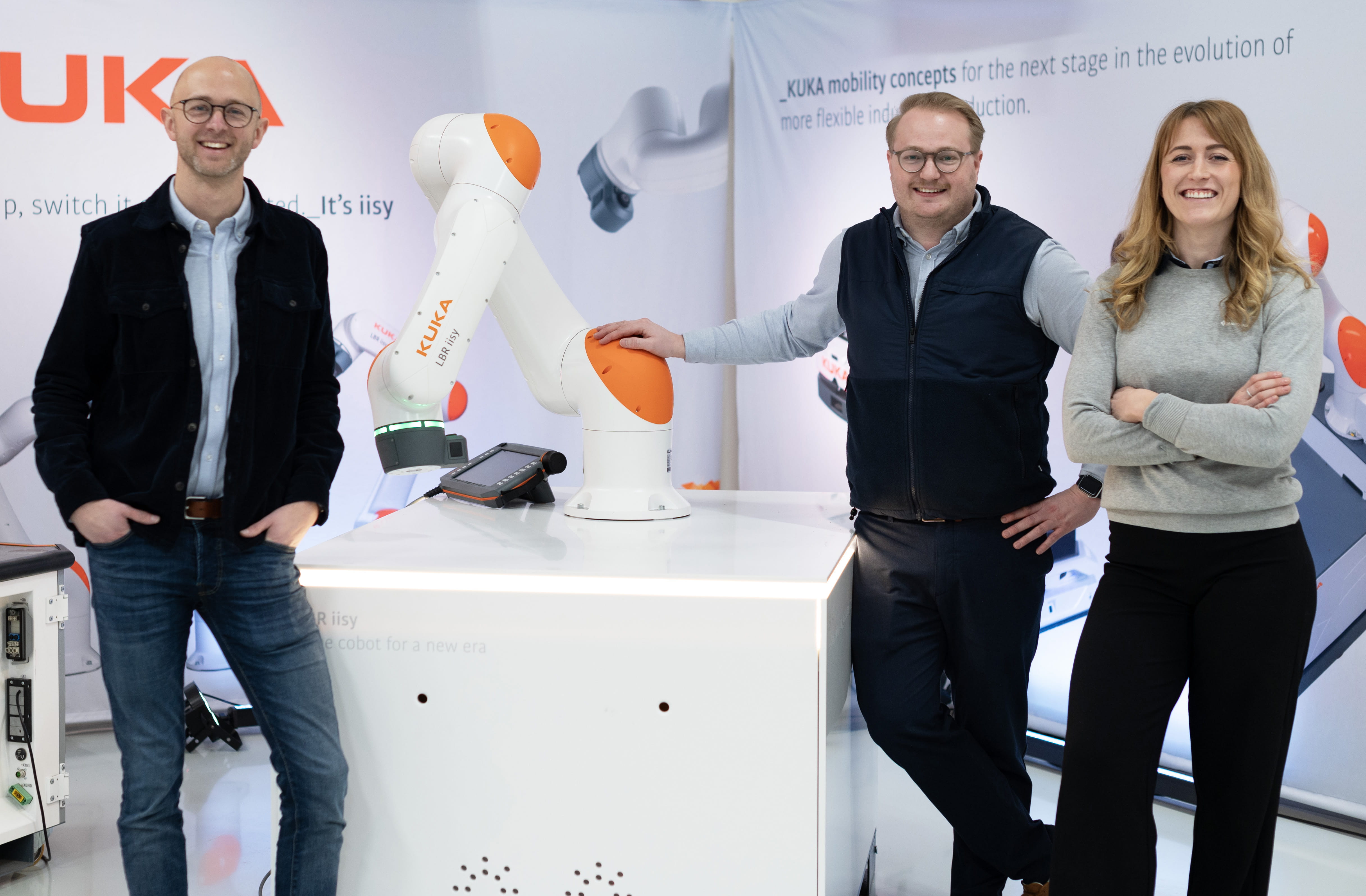 teamet hos kuka cobot