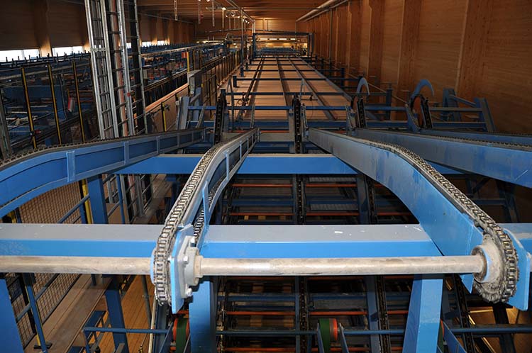 Ultraljudsgivare från OEM Automatic förenklar sorteringen av virke på Braviken