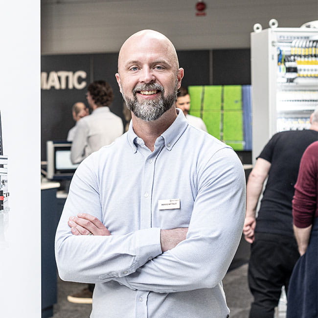 Andreas Hvittfeldt har jobbat med Inspodagens förberedelser