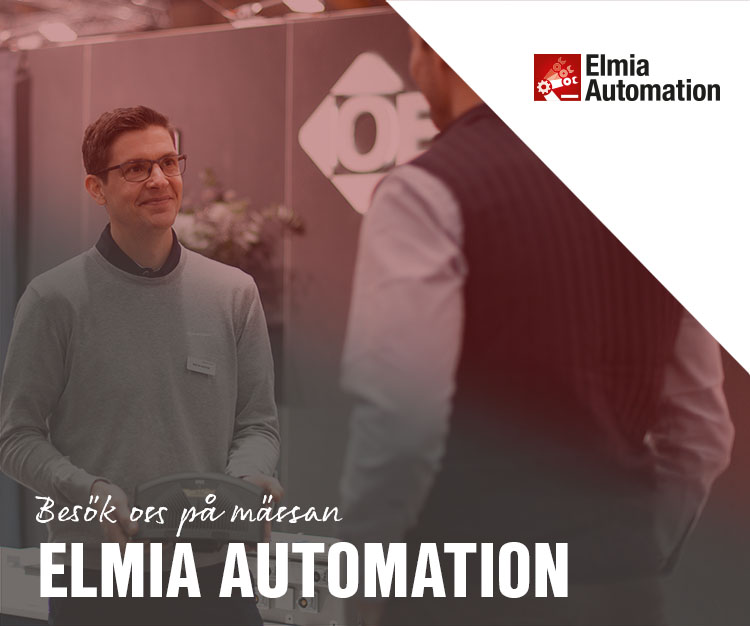 Besök oss på Elmia Automation