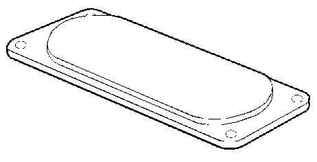 Ensto Cubo C - Täckflänsar