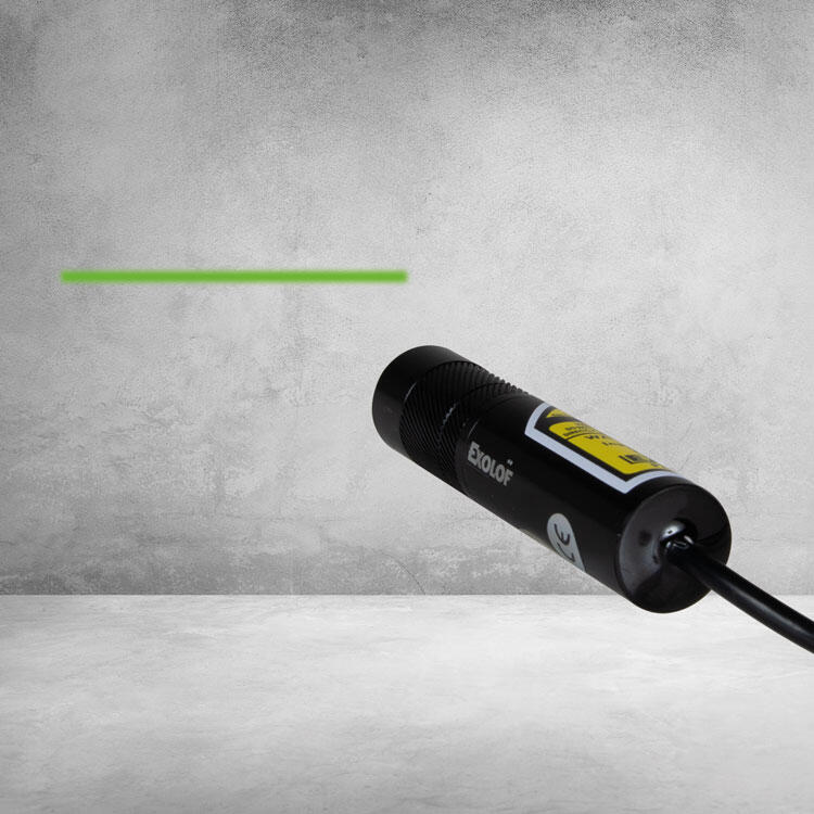 Industriell laser grön linje Exolöf