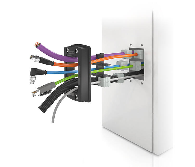 Kabelgenomföring från Conta-clip