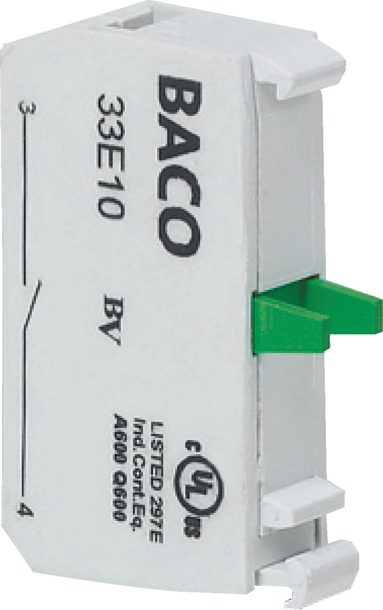 Produktbild kontaktblock 33Exx skruvanslutning